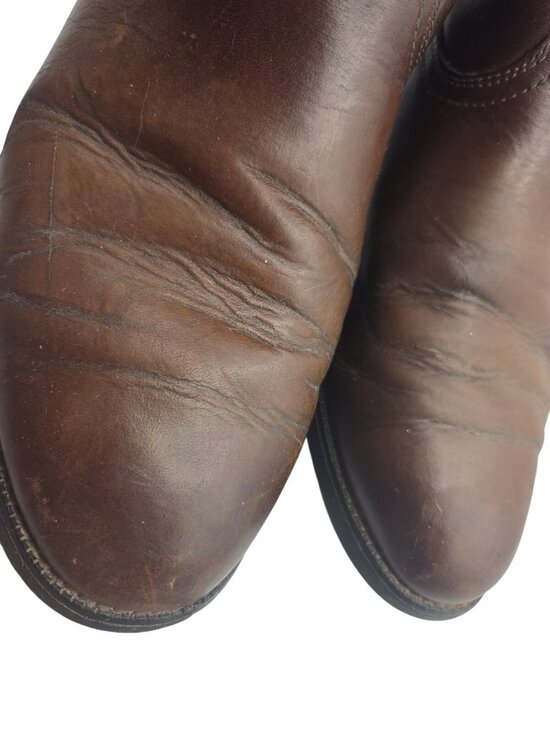 Ariat Mens Heritage Roper Cowboy Boot Distressed Brown 35525 Size 10.5 D Pull On main image 8